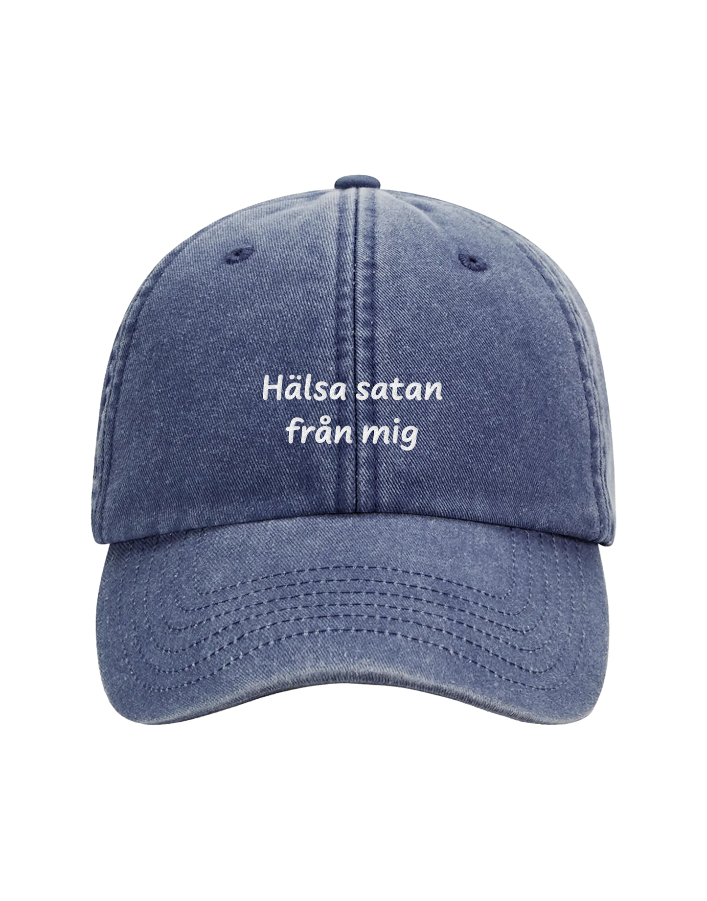 "HÄLSA SATAN FRÅN MIG" KEPS