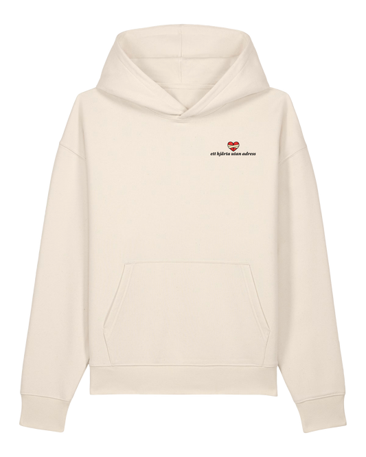 ETT HJÄRTA UTAN ADRESS - HOODIE